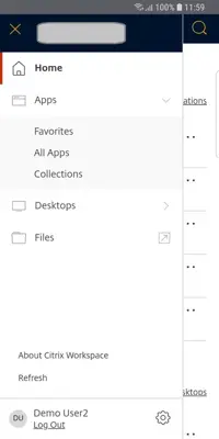 Citrix Workspace android App screenshot 2